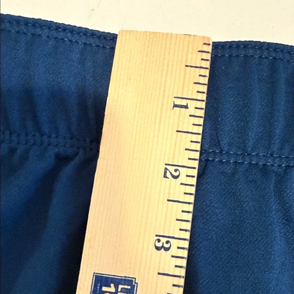 NWT Nike Pro Dri-Fit Women Sporty Navy Athletic Shorts Drawstring waistband M - Picture 9 of 10